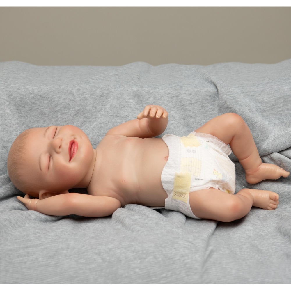 Realistic Sleeping Baby Doll Anatomically Correct Vinyl LifeLike Newborn Girl‎